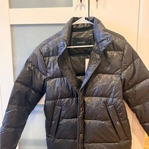 Coach Black Shinju Parka
